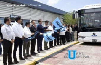 Dan banderazo de salida a nuevas unidades del Sistema de Transporte Universitario