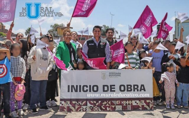 Omar Muñoz inicia construcción del Parque de las Infancias