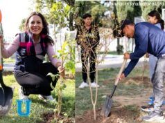 Con la reforestación sembramos un mejor futuro para San Andrés Cholula: Lupita Cuautle