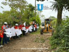 Inicia Gobierno del Estado trabajos de mejoramiento en camino rural en la Sierra Nororiental