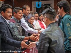 Omar Muñoz reconoce a jóvenes con Premios Cuāuhtli Cuautlancingo 2026