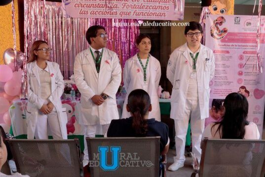 Refuerza acciones IMSS Puebla durante la Semana Mundial de la Lactancia Materna