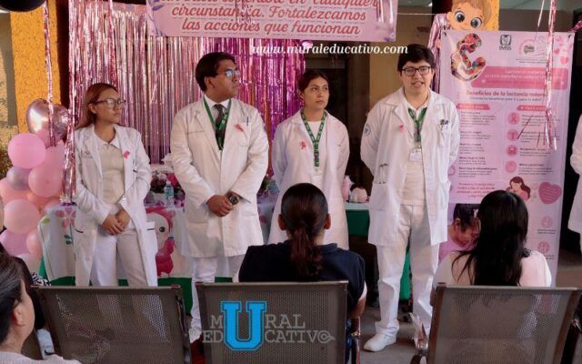 Refuerza acciones IMSS Puebla durante la Semana Mundial de la Lactancia Materna