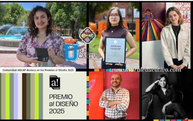 Comunidad UDLAP destaca en los Premios Diseño 2025 con un galardón, una Mención Plata y proyectos finalistas