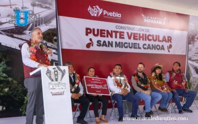 Arranca Gobierno de Pepe Chedraui construcción del Puente Vehicular de San Miguel Canoa