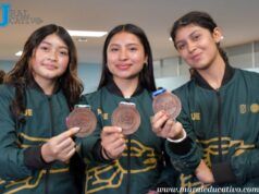 Ganan alumnas BUAP medalla de bronce en tenis de mesa en Olimpiada Nacional