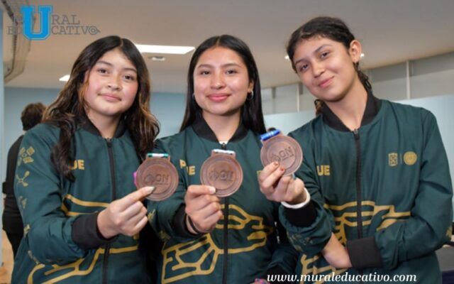 Ganan alumnas BUAP medalla de bronce en tenis de mesa en Olimpiada Nacional