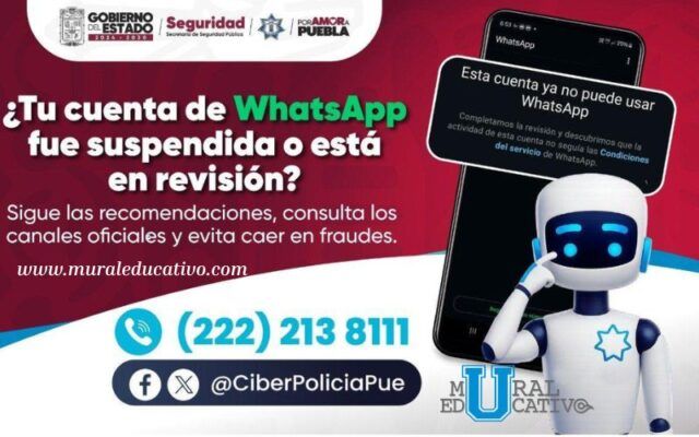 Policía Cibernética alerta sobre suspensión y revisión de cuentas de Whatsapp