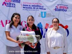 Convoca Lupita Cuautle a la solidaridad en San Andrés Cholula para brindar abrigo a personas en situación de vulnerabilidad