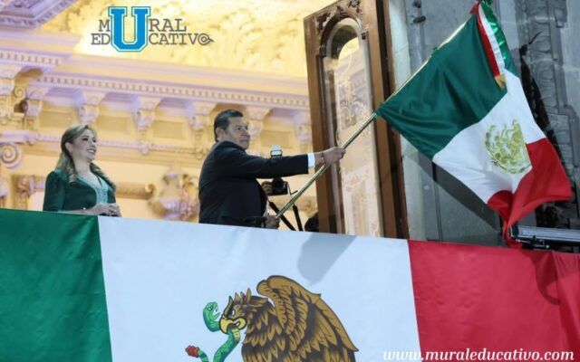 Alejandro Armenta Resalta el papel de las madres buscadoras y de las heroínas de la patria, en su arenga en el Grito de Independencia