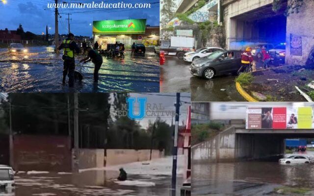 Calles Y Avenidas De Cuautlancingo Y Coronango, Nuevamente Se Inundan, Ante La Falta De Atención De Las Autoridades Municipales