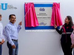 Inaugura Lupita Cuautle obra con punto de monitoreo inteligente en Concepción la Cruz