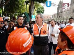 Encabeza Pepe Chedraui Segundo Simulacro Nacional; refuerza la cultura de la Protección Civil