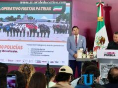 Desplegará Gobierno de Puebla mil 300 policías durante operativo por Fiestas Patrias