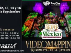 Invita Gobierno de Pepe Chedraui a disfrutar videomapping monumental por Fiestas Patrias