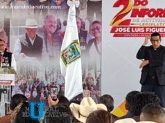 El Diputado del Partido del Trabajo (PT), José Luis Figueroa presentó su segundo informe de actividades legislativas
