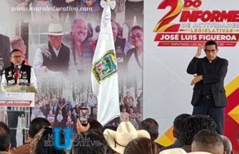 El Diputado del Partido del Trabajo (PT), José Luis Figueroa presentó su segundo informe de actividades legislativas