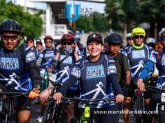 Promueve Lupita Cuautle el uso responsable de la bicicleta y la convivencia familiar en San Andrés Cholula