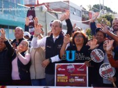 Arranca Pepe Chedraui trabajos de rehabilitación vial en San Jerónimo Caleras