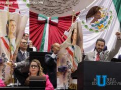 El Diputado José Antonio López se llevó los reflectores durante la comparecencia del secretario de Hacienda, Édgar Amador Zamora