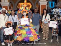 BUAP premia la creatividad infantil en el concurso Catrincitas y Catrincitos