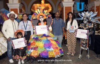 BUAP premia la creatividad infantil en el concurso Catrincitas y Catrincitos