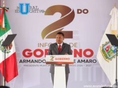 Coordinación y unidad, destaca Armando Aguirre en Segundo Informe de Gobierno