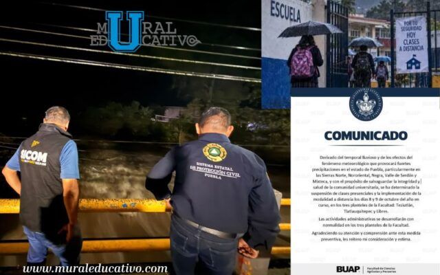 lluvias buap