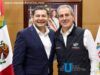 Armenta y Chedraui se reúnen para avalar avance de inversión estatal de 11 mil 500 MDP en el municipio