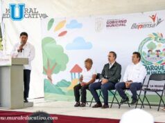 Omar Muñoz Firma Convenio Para Rehabilitar Unidad Deportiva La Reserva